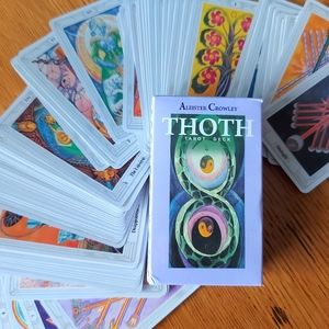 Tarot cards Thoth deck Aleister Crowley